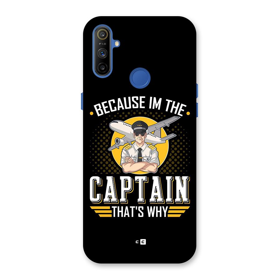 I M Captain Back Case for Realme Narzo 10A