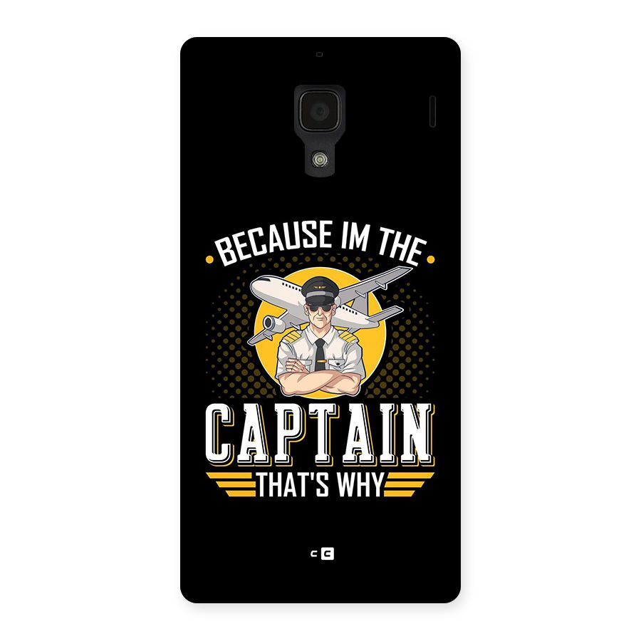 I M Captain Back Case for Redmi 1s