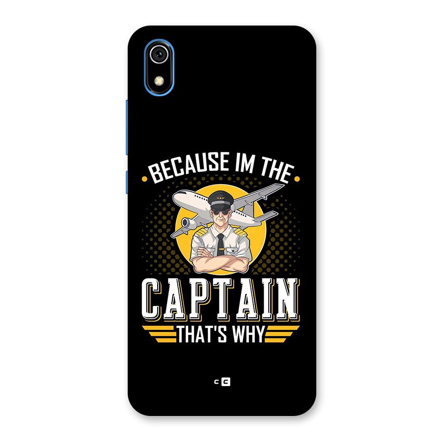 I M Captain Back Case for Redmi 7A