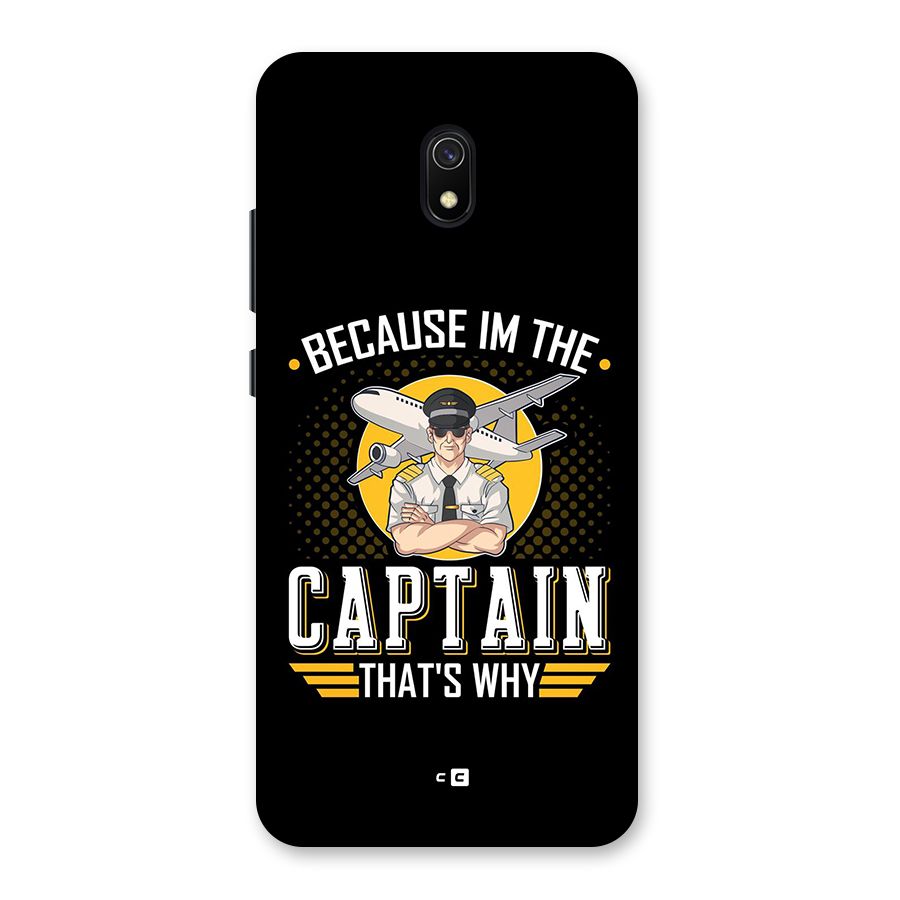 I M Captain Back Case for Redmi 8A