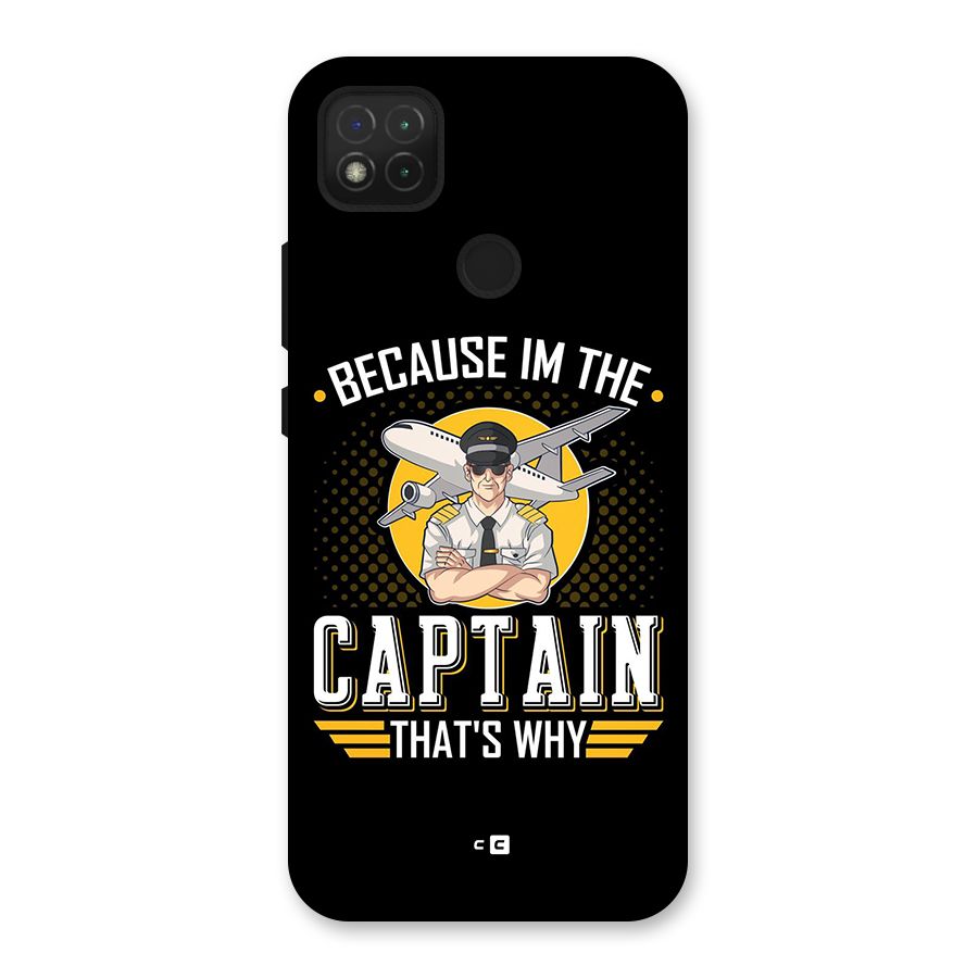 I M Captain Back Case for Redmi 9 Activ