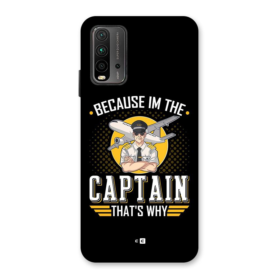 I M Captain Back Case for Redmi 9 Power
