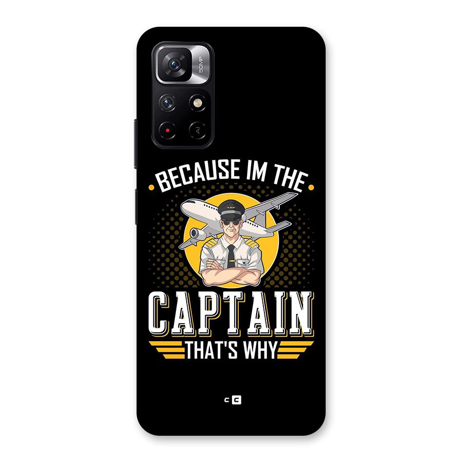 I M Captain Back Case for Redmi Note 11T 5G