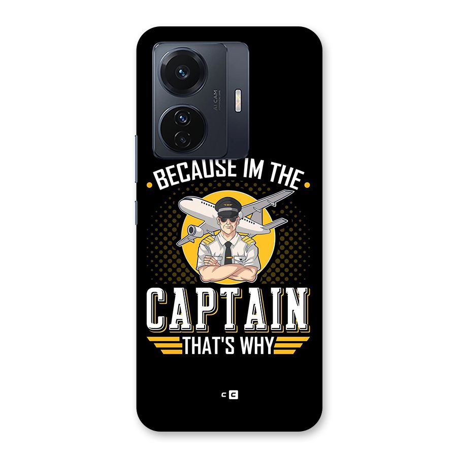I M Captain Back Case for Vivo T1 Pro