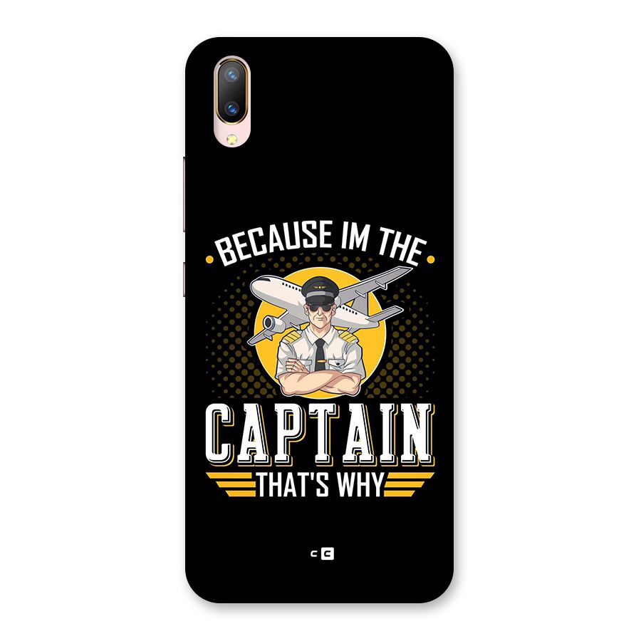 I M Captain Back Case for Vivo V11 Pro