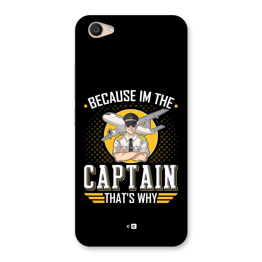 I M Captain Back Case for Vivo V5 Plus