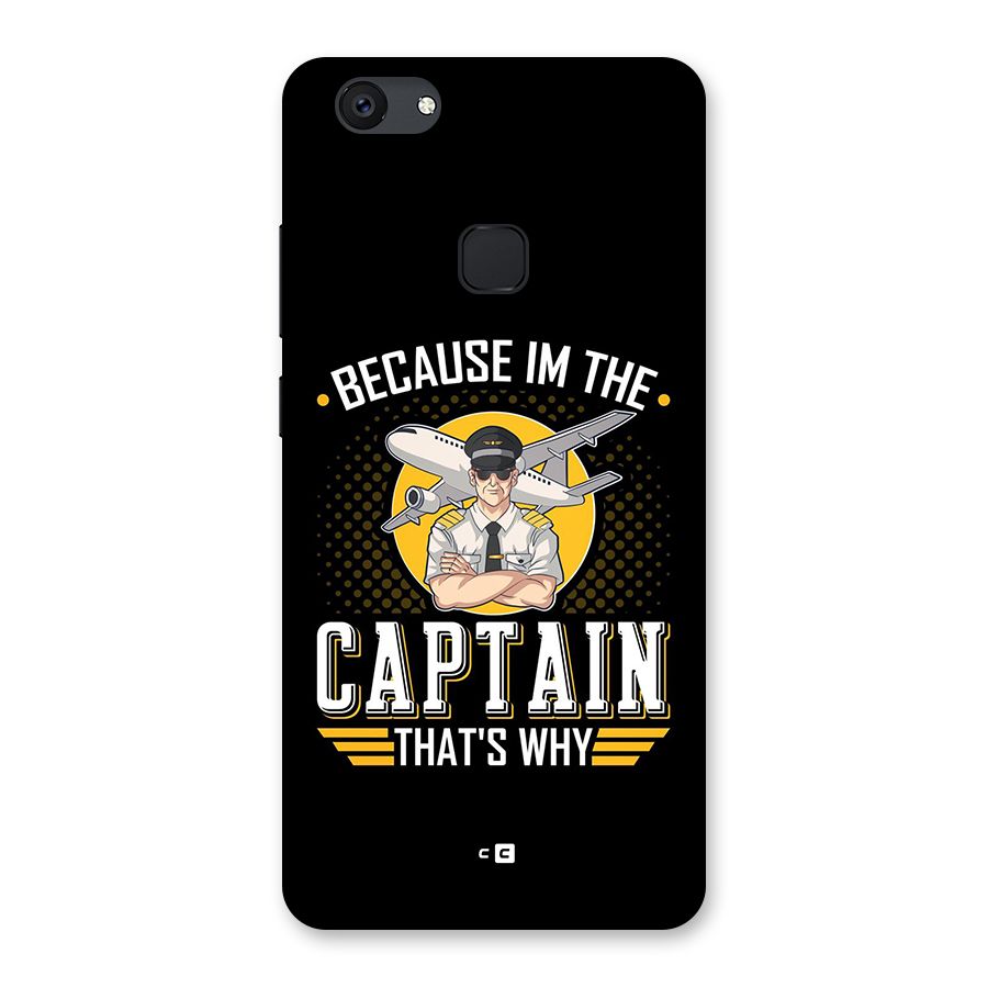 I M Captain Back Case for Vivo V7 Plus