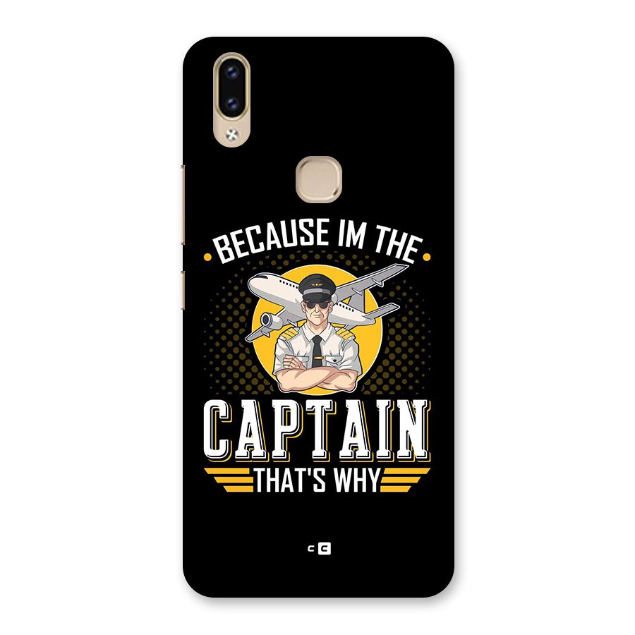 I M Captain Back Case for Vivo V9 Youth