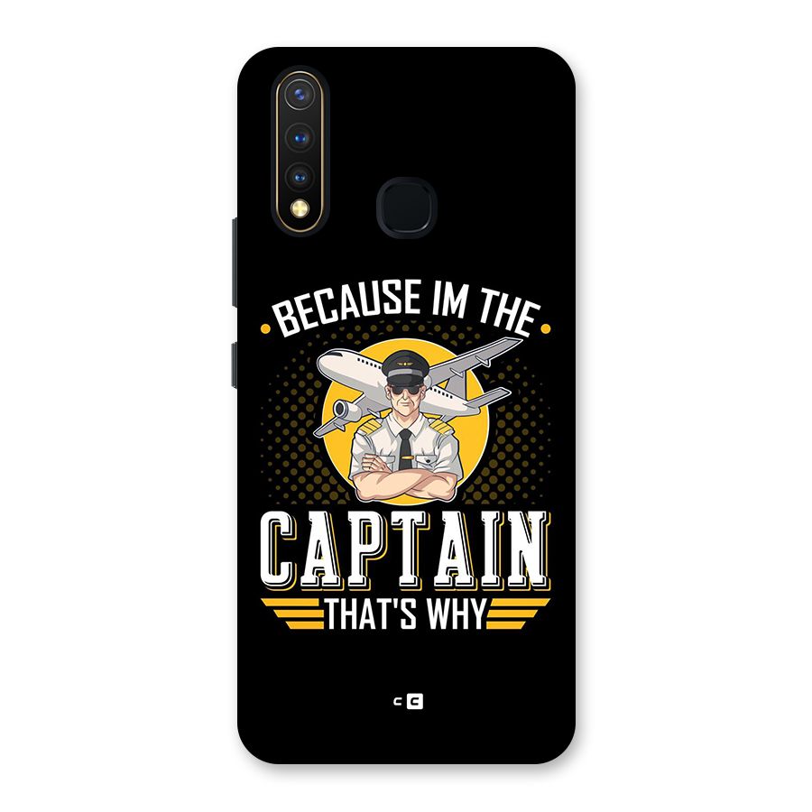 I M Captain Back Case for Vivo Y19
