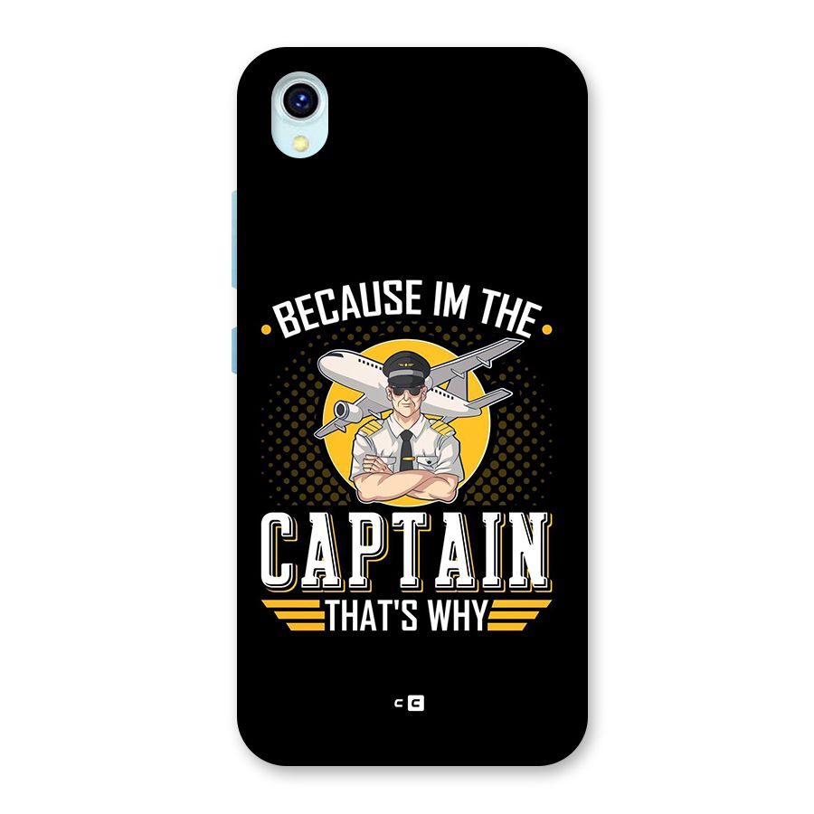 I M Captain Back Case for Vivo Y1s