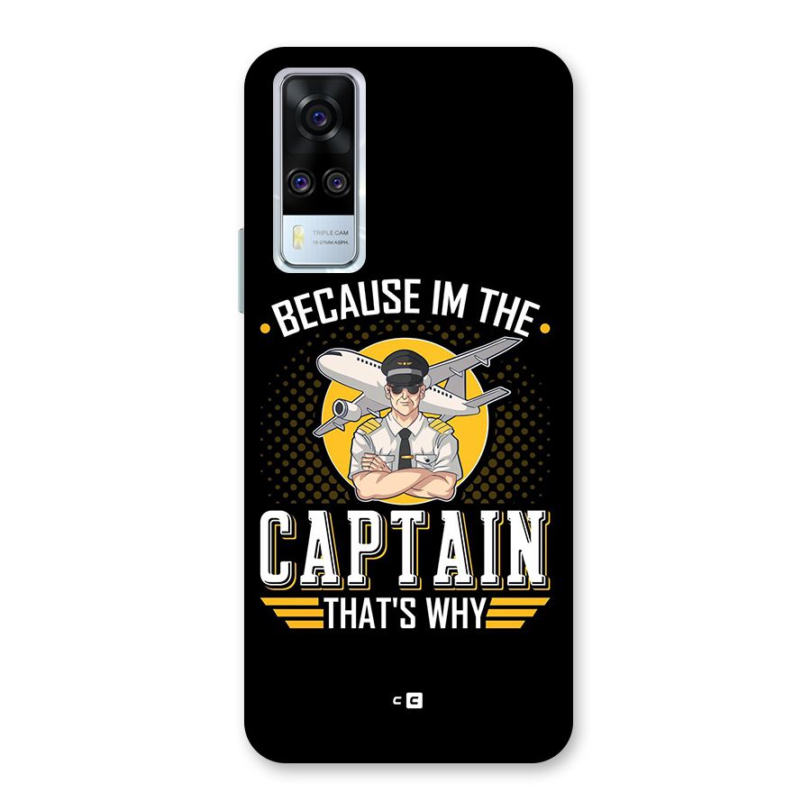 I M Captain Back Case for Vivo Y31