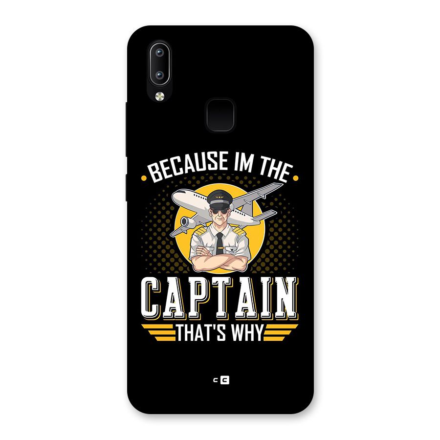 I M Captain Back Case for Vivo Y93