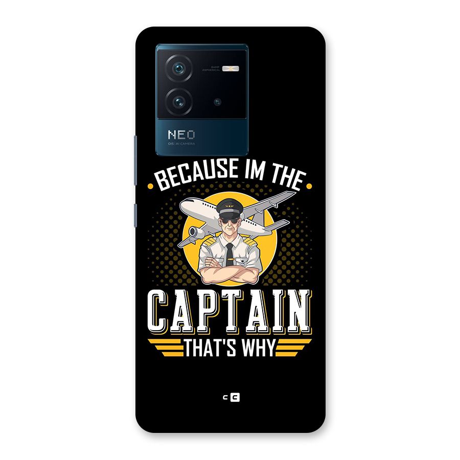 I M Captain Back Case for Vivo iQOO Neo 6 5G