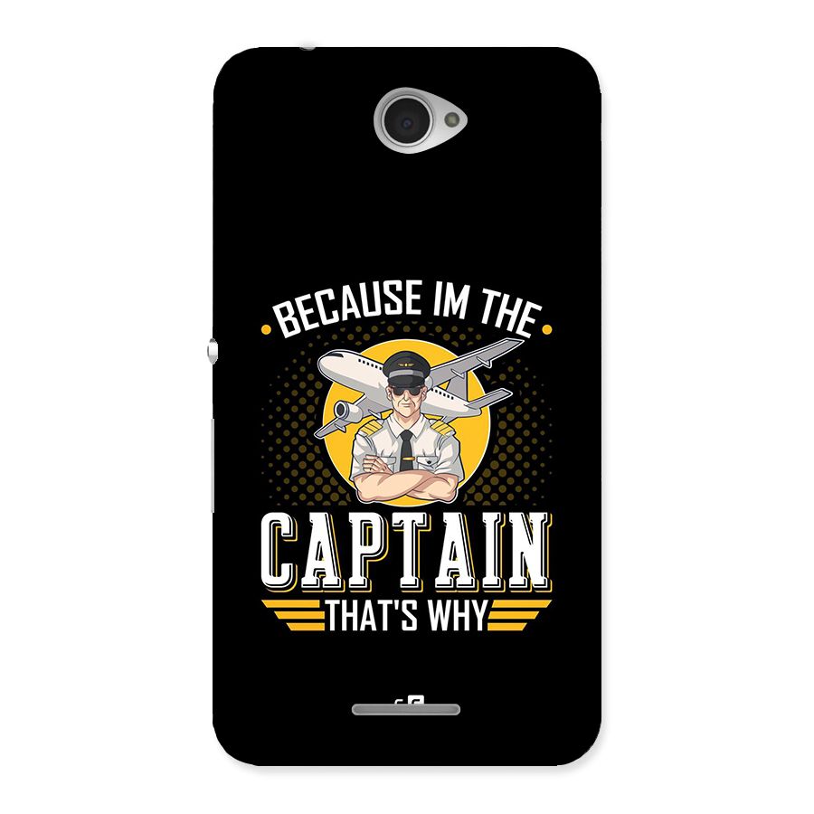 I M Captain Back Case for Xperia E4