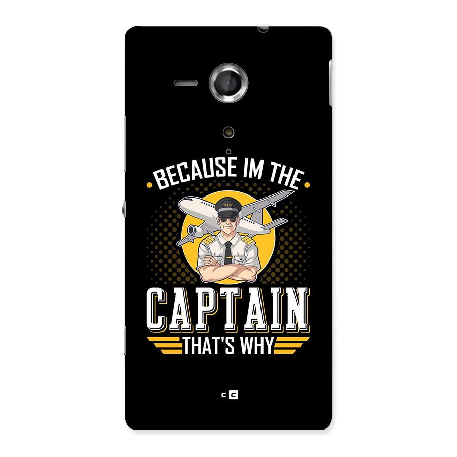 I M Captain Back Case for Xperia Sp