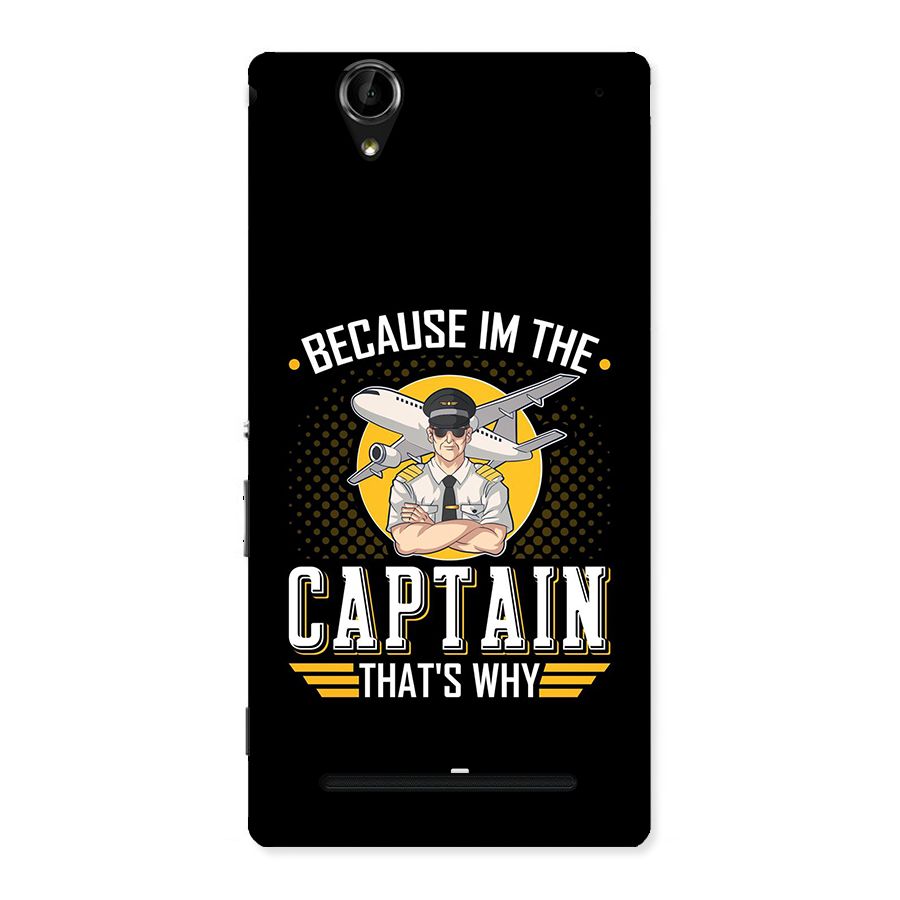 I M Captain Back Case for Xperia T2
