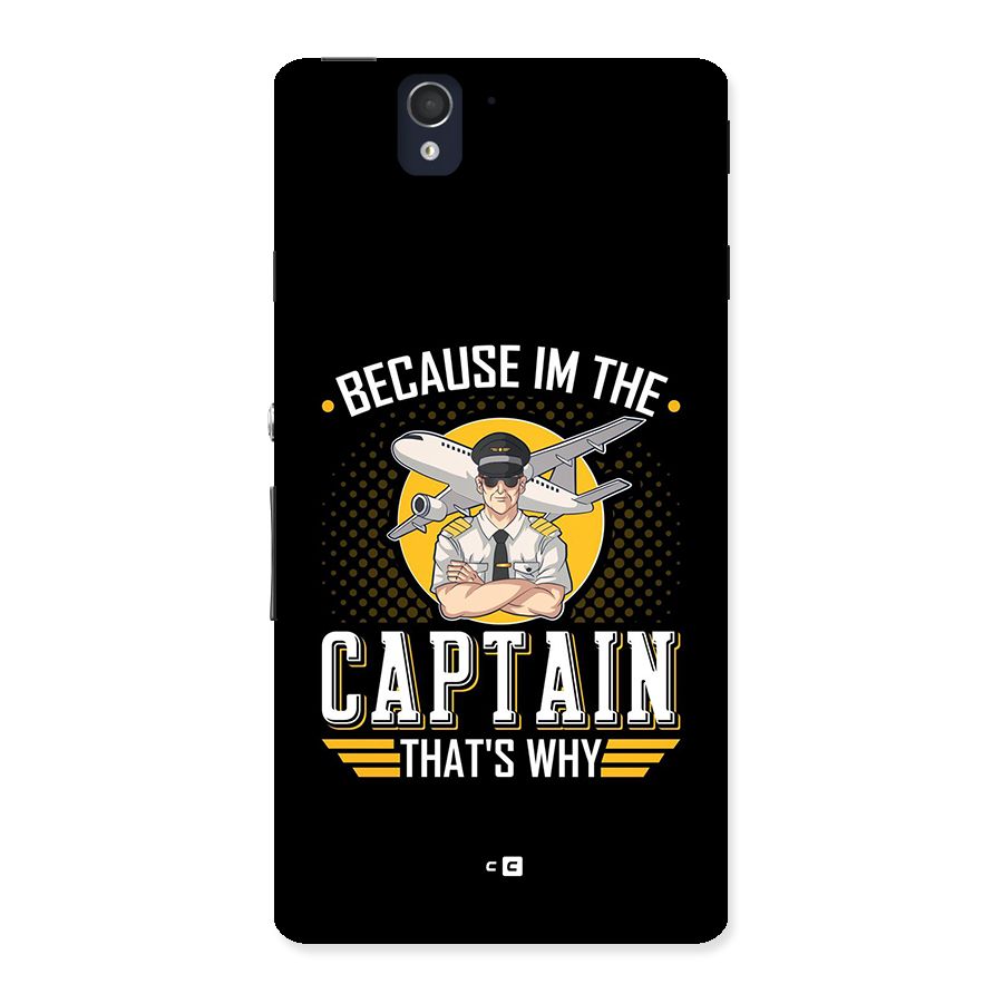 I M Captain Back Case for Xperia Z