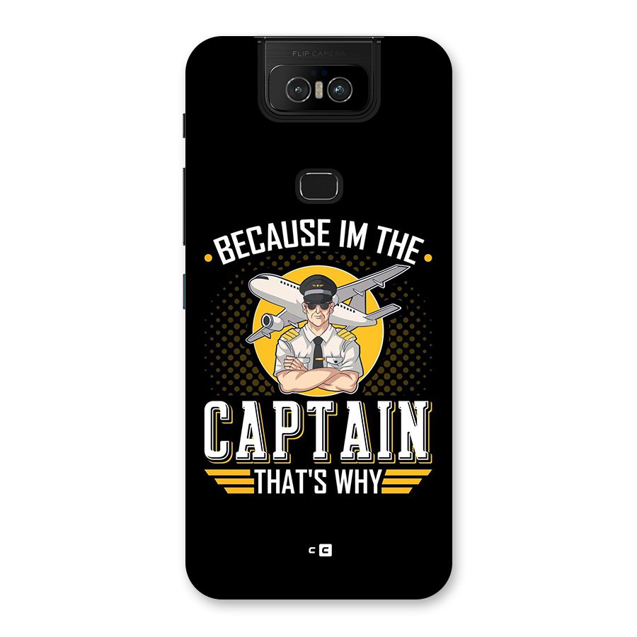 I M Captain Back Case for Zenfone 6z