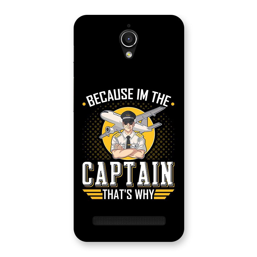 I M Captain Back Case for Zenfone Go