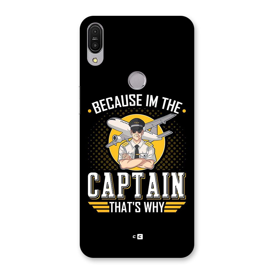 I M Captain Back Case for Zenfone Max Pro M1