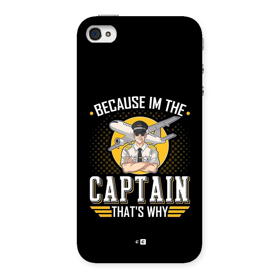 I M Captain Back Case for iPhone 4 4s