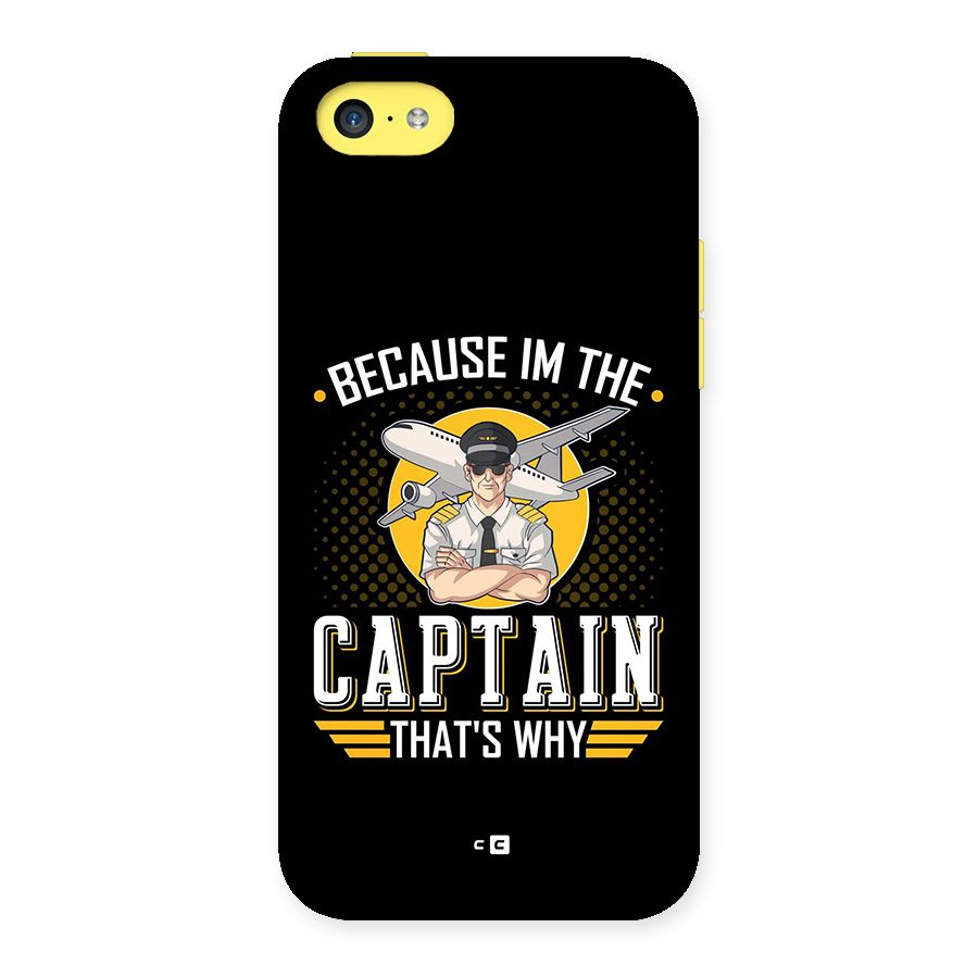 I M Captain Back Case for iPhone 5C