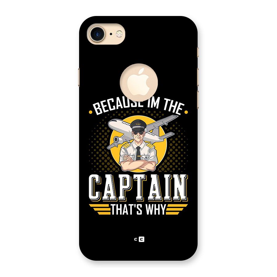 I M Captain Back Case for iPhone 7 Logo Cut