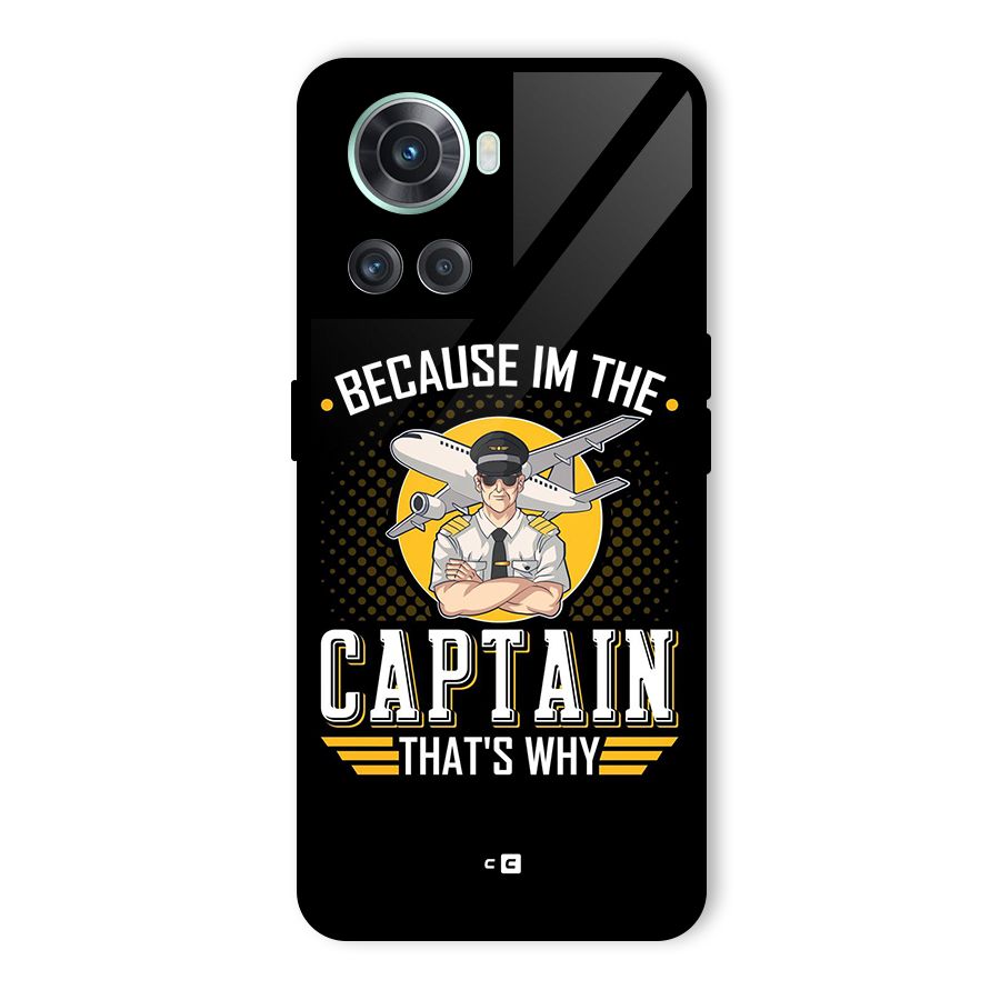 I M Captain Glass Back Case for OnePlus 10R