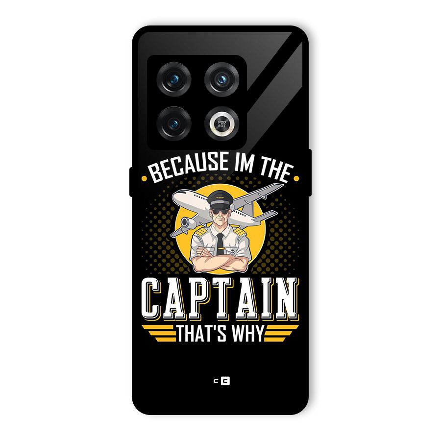 I M Captain Glass Back Case for OnePlus 10 Pro 5G