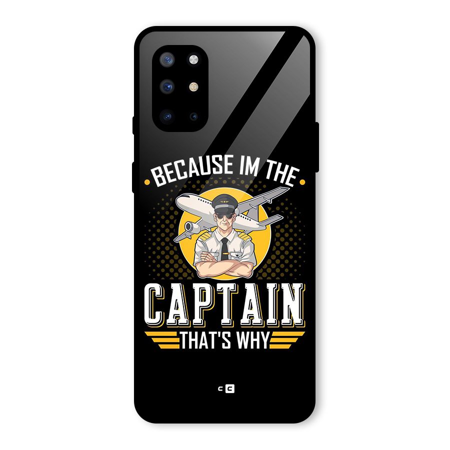 I M Captain Glass Back Case for OnePlus 8T