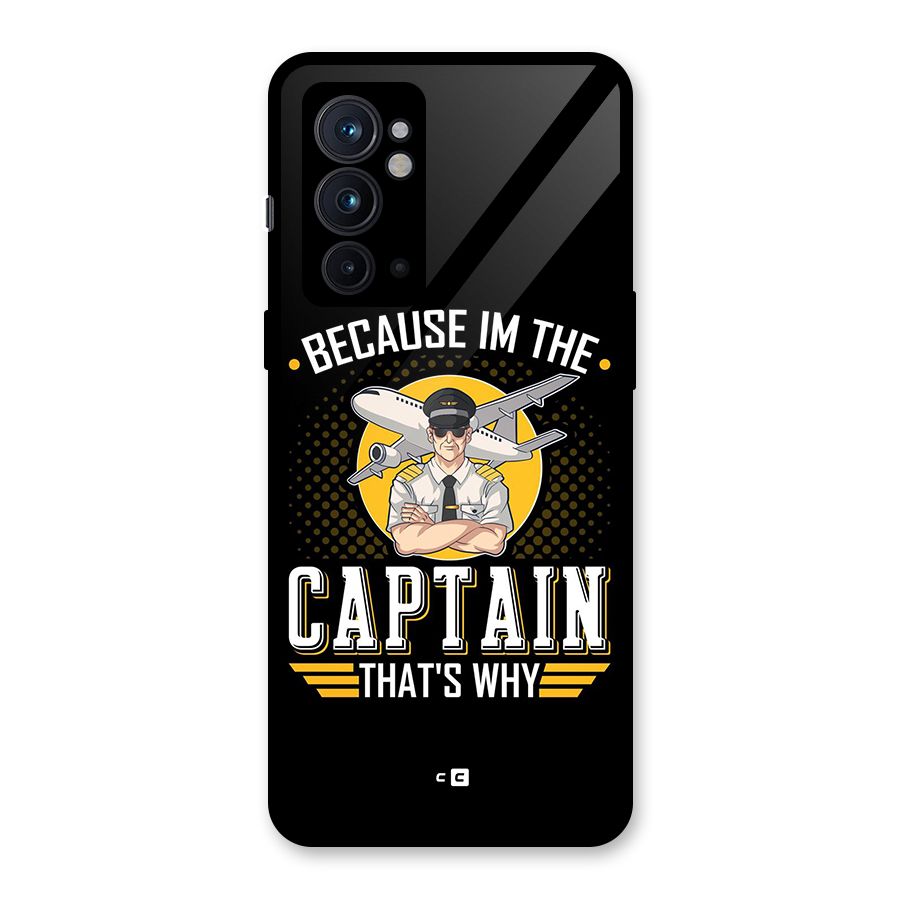 I M Captain Glass Back Case for OnePlus 9RT 5G