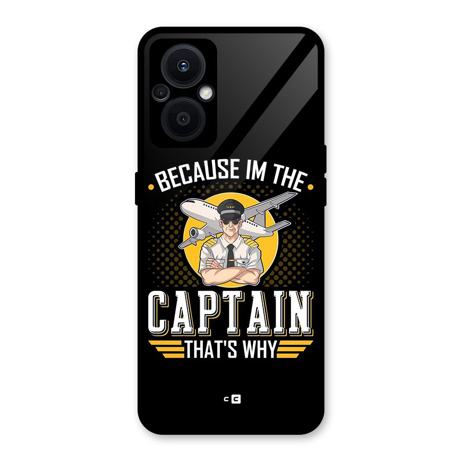 I M Captain Glass Back Case for Oppo F21s Pro 5G