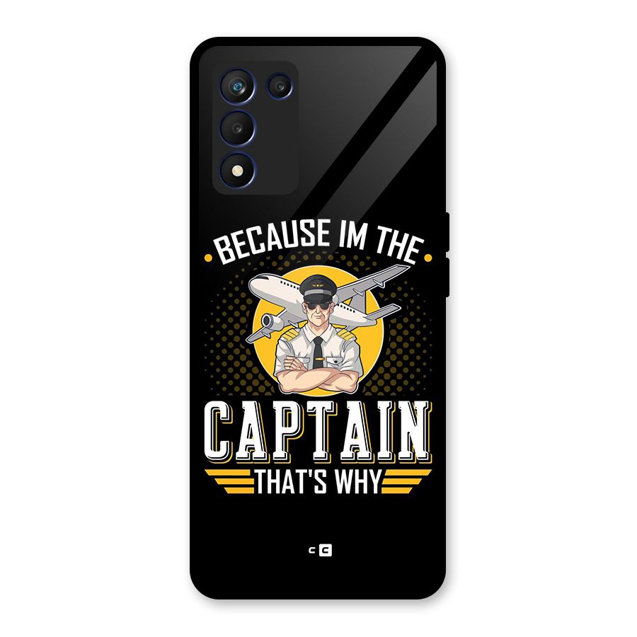 I M Captain Glass Back Case for Realme 9 5G Speed