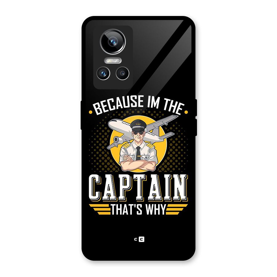 I M Captain Glass Back Case for Realme GT Neo 3