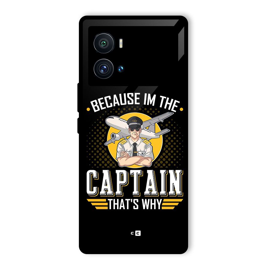 I M Captain Glass Back Case for Vivo iQOO 9 Pro