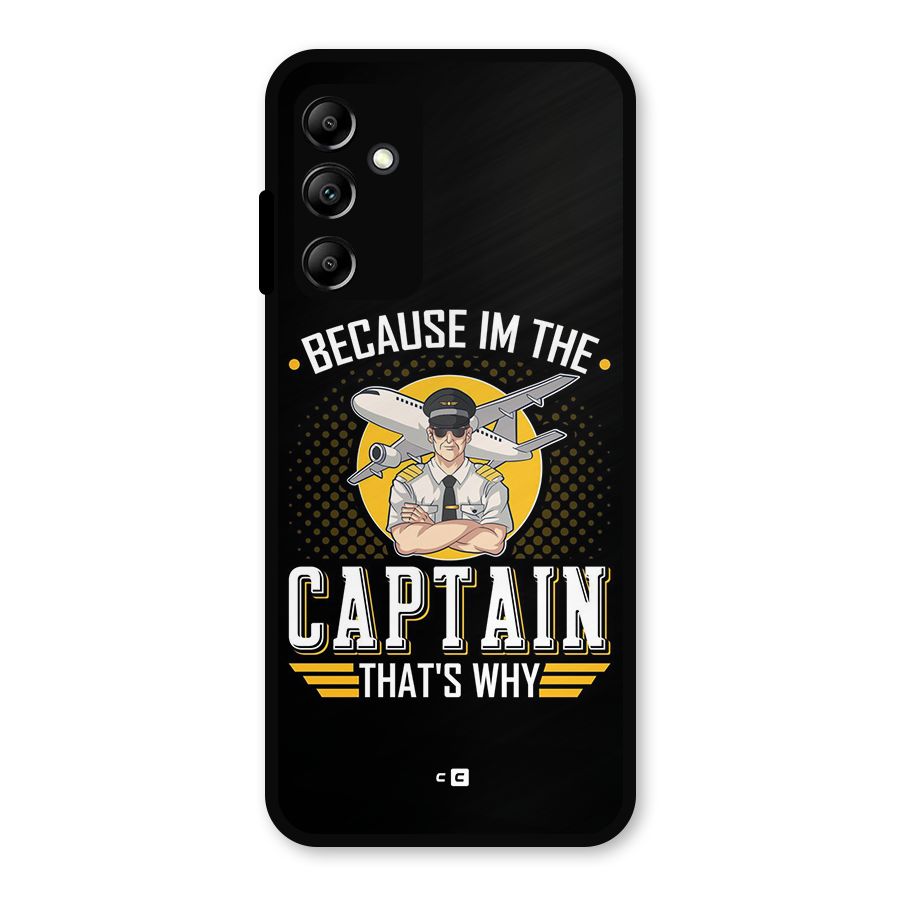 I M Captain Metal Back Case for Galaxy A14 5G
