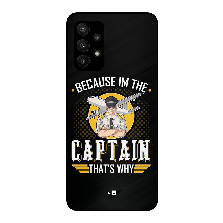 I M Captain Metal Back Case for Galaxy A23