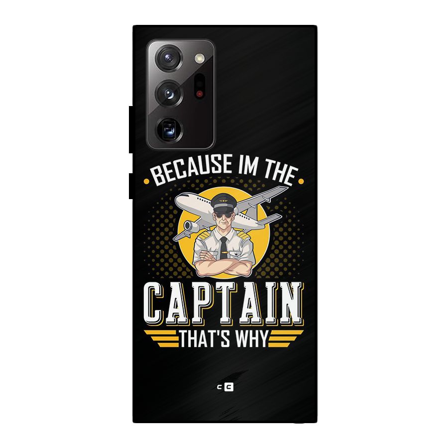 I M Captain Metal Back Case for Galaxy Note 20 Ultra 5G