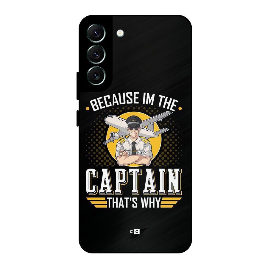 I M Captain Metal Back Case for Galaxy S22 Plus 5G