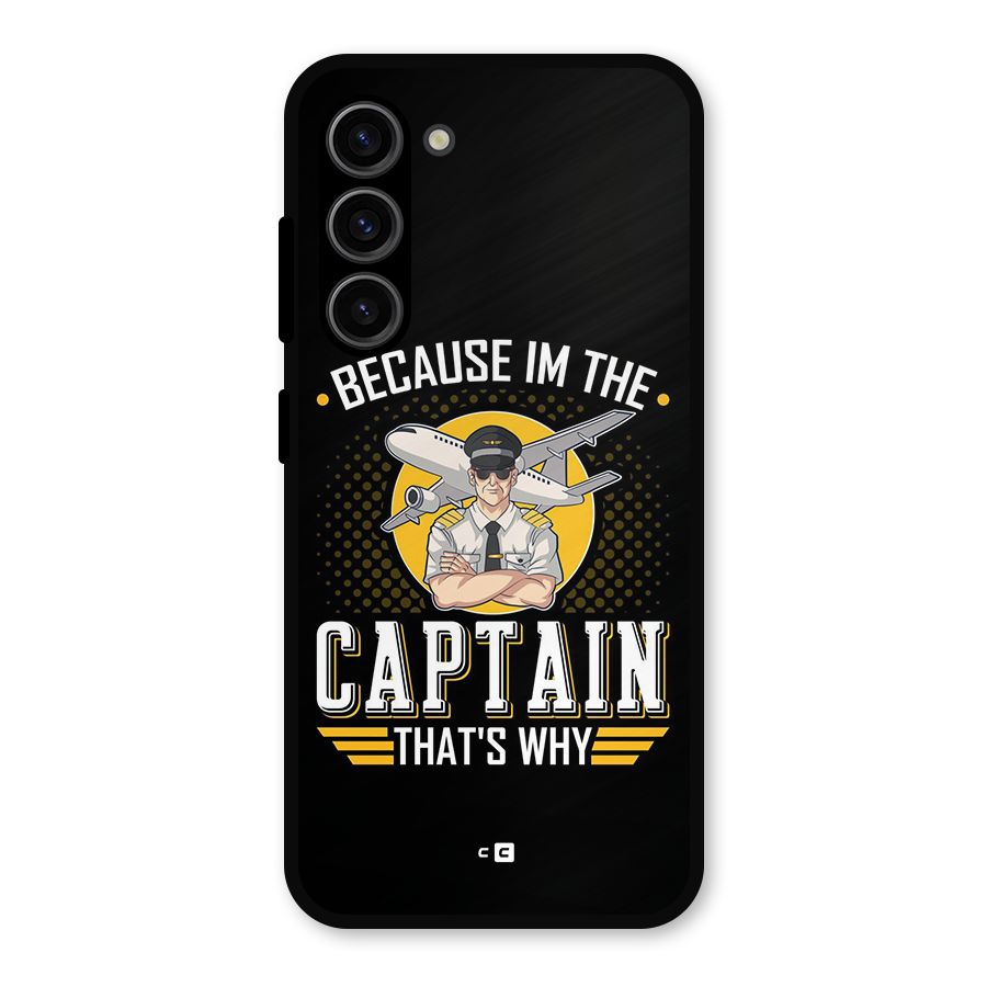 I M Captain Metal Back Case for Galaxy S23