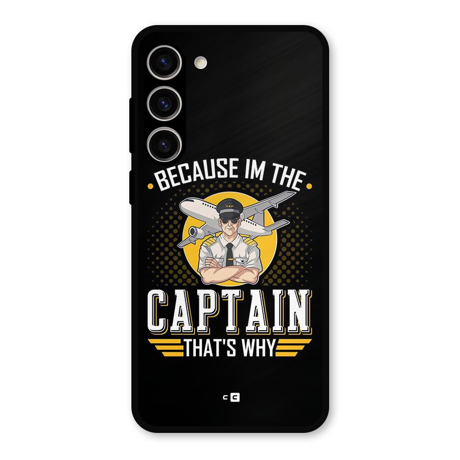 I M Captain Metal Back Case for Galaxy S23 Plus