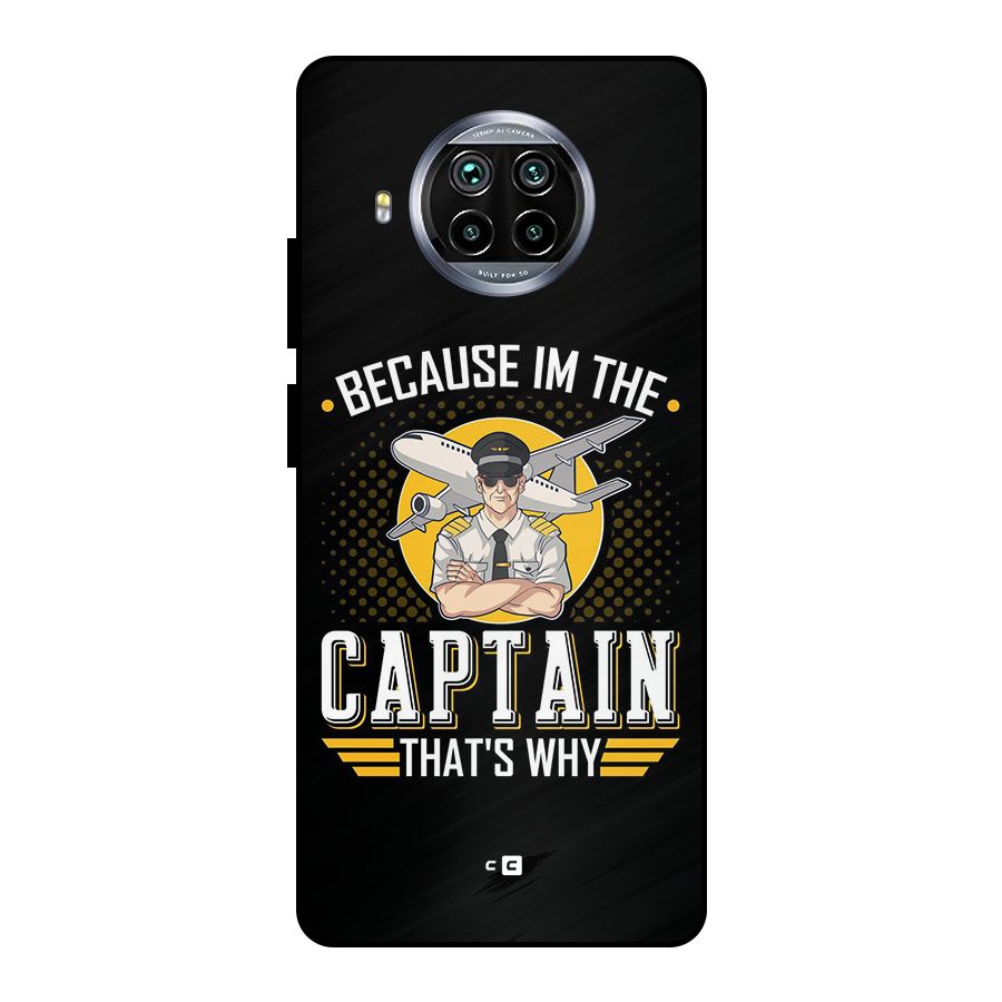I M Captain Metal Back Case for Mi 10i