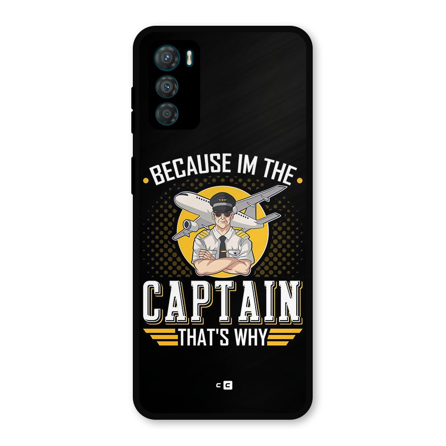 I M Captain Metal Back Case for Moto G42