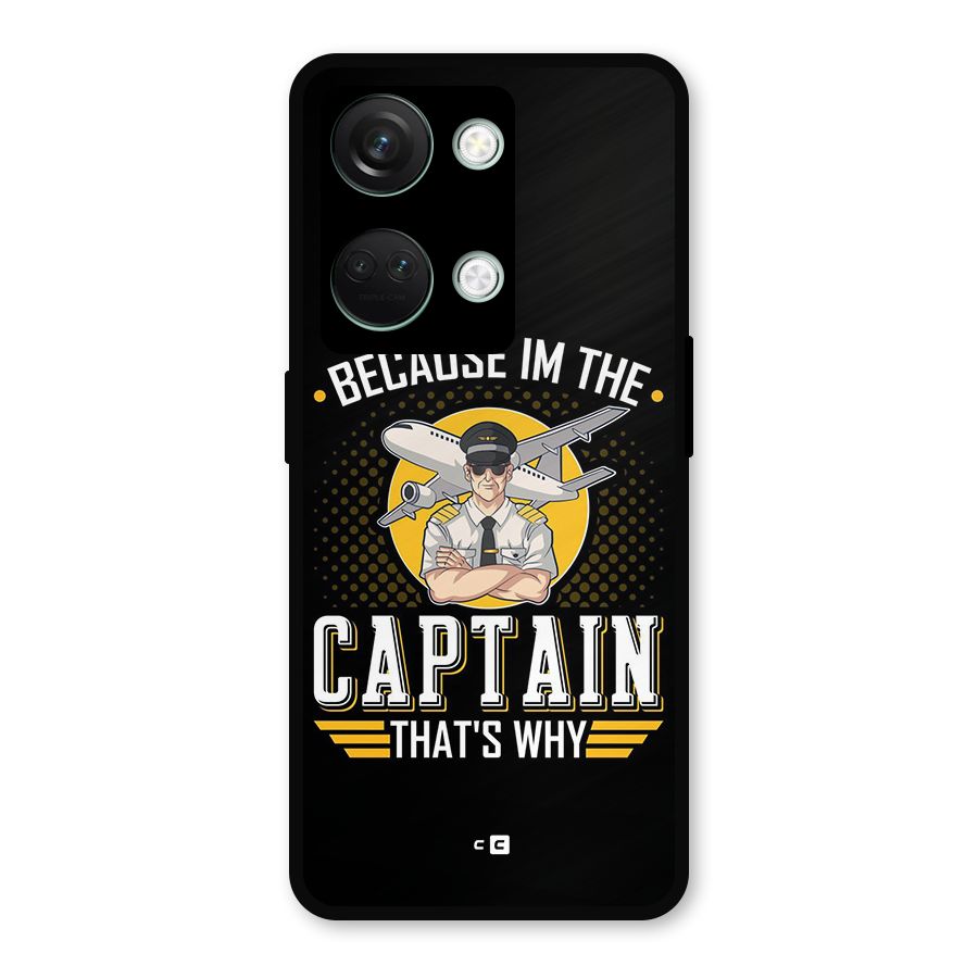 I M Captain Metal Back Case for OnePlus Nord 3