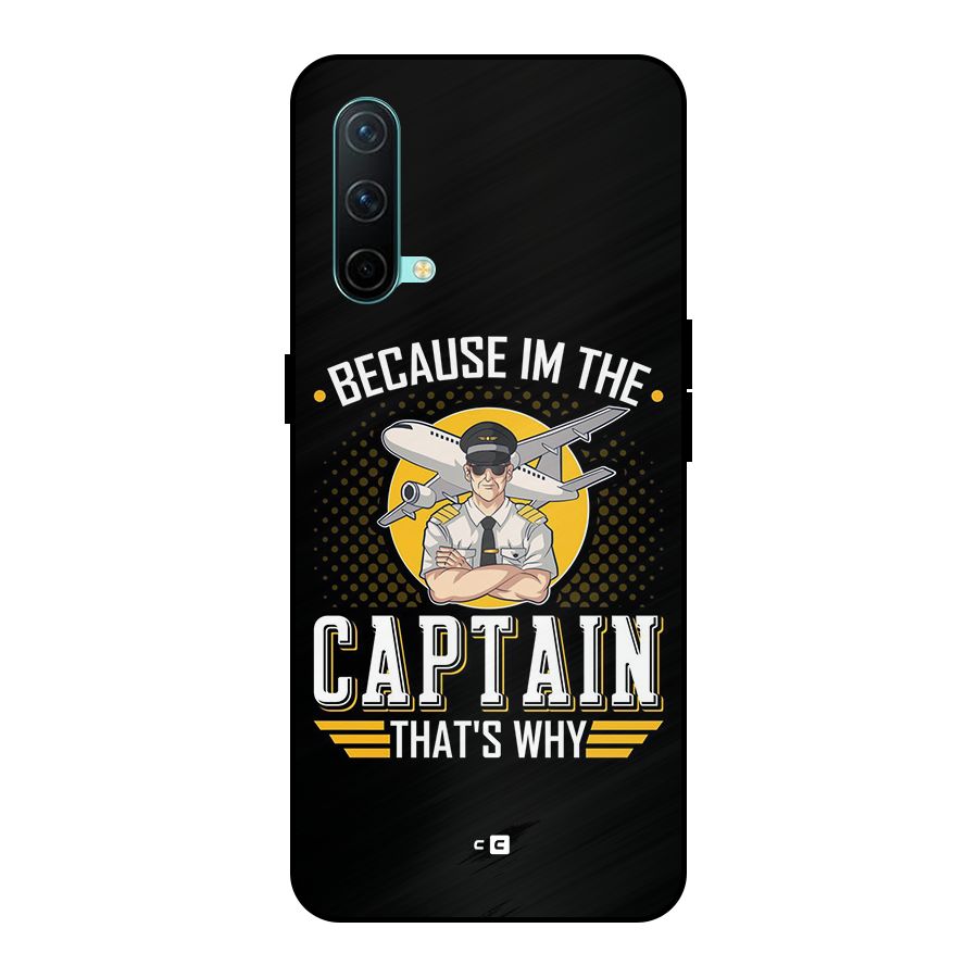 I M Captain Metal Back Case for OnePlus Nord CE 5G