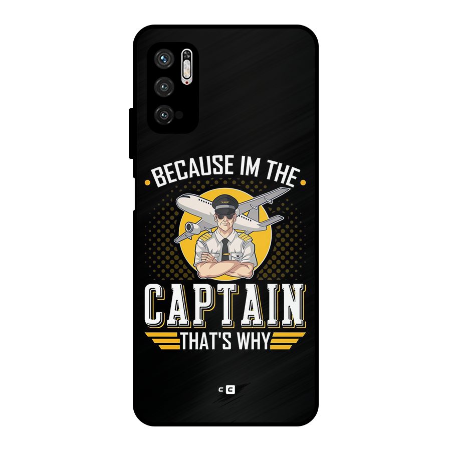 I M Captain Metal Back Case for Poco M3 Pro 5G