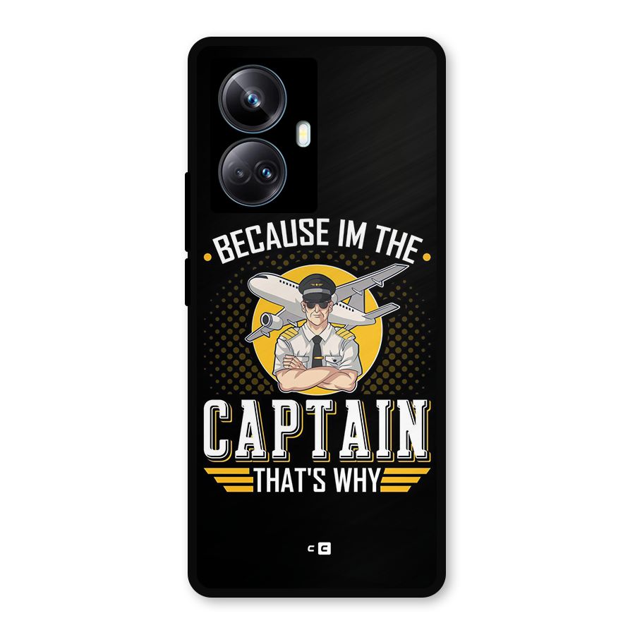 I M Captain Metal Back Case for Realme 10 Pro Plus