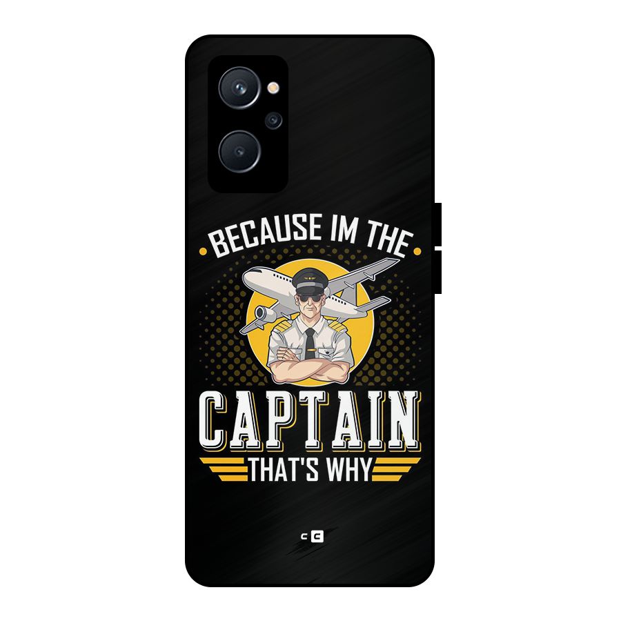 I M Captain Metal Back Case for Realme 9i 5G