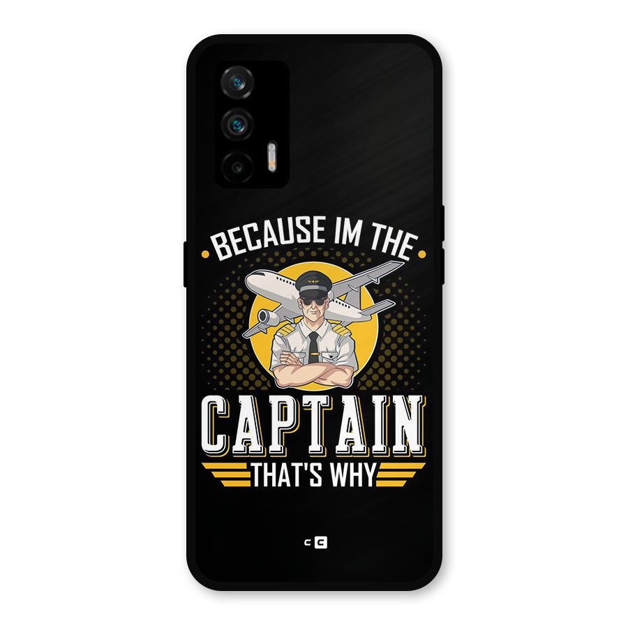 I M Captain Metal Back Case for Realme GT 5G