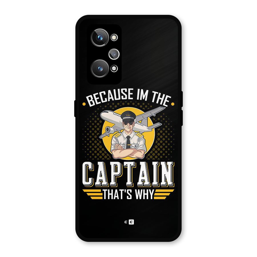 I M Captain Metal Back Case for Realme GT Neo 3T